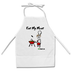 Eat My Meat BBQ Apron