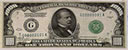 1,000 dollar bill