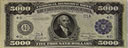 5,000 dollar bill